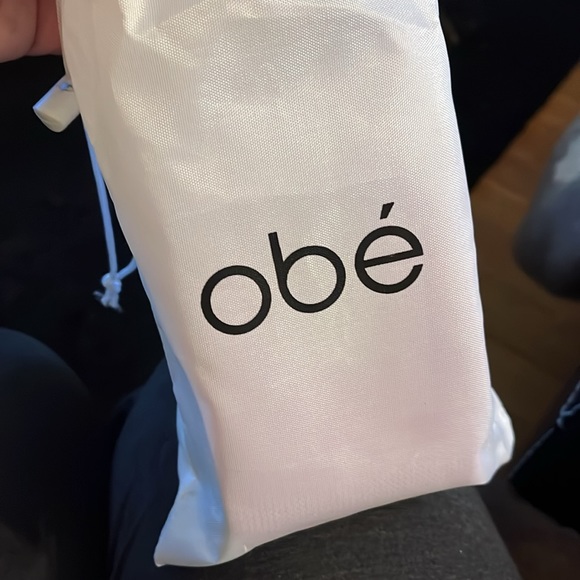 Obe’ resistance bands with storage pouch, lilac light and baby blue medium New - Picture 4 of 6